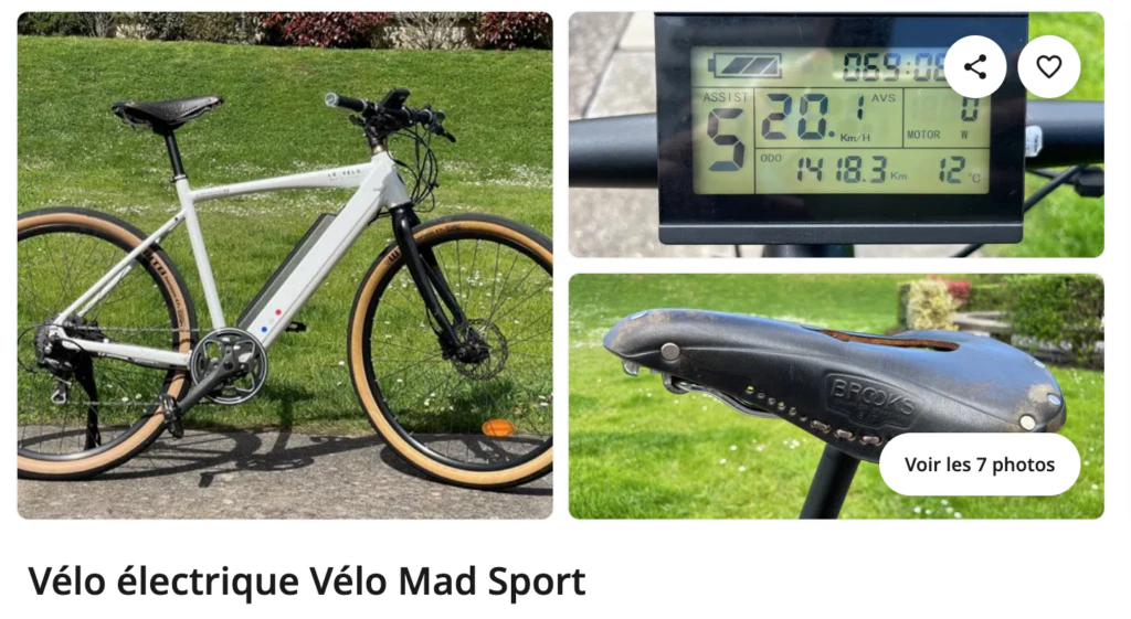 vélo électrique MAD